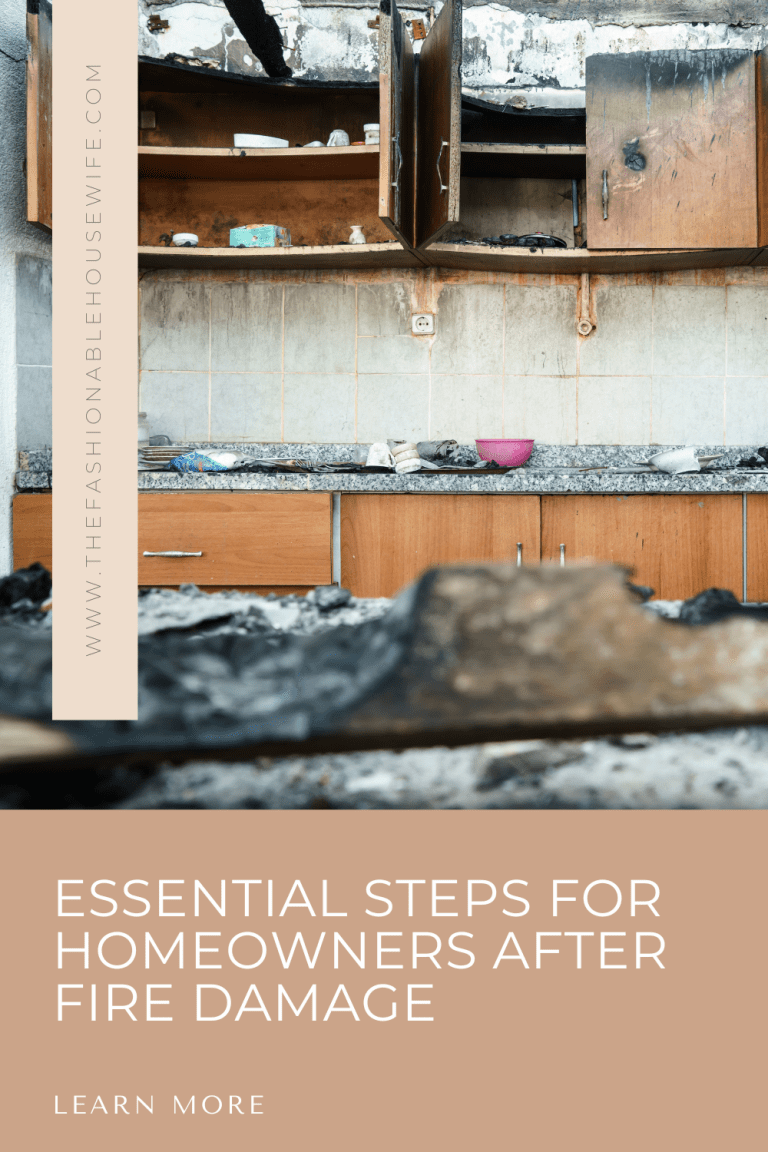 Essential Steps for Homeowners After Fire Damage