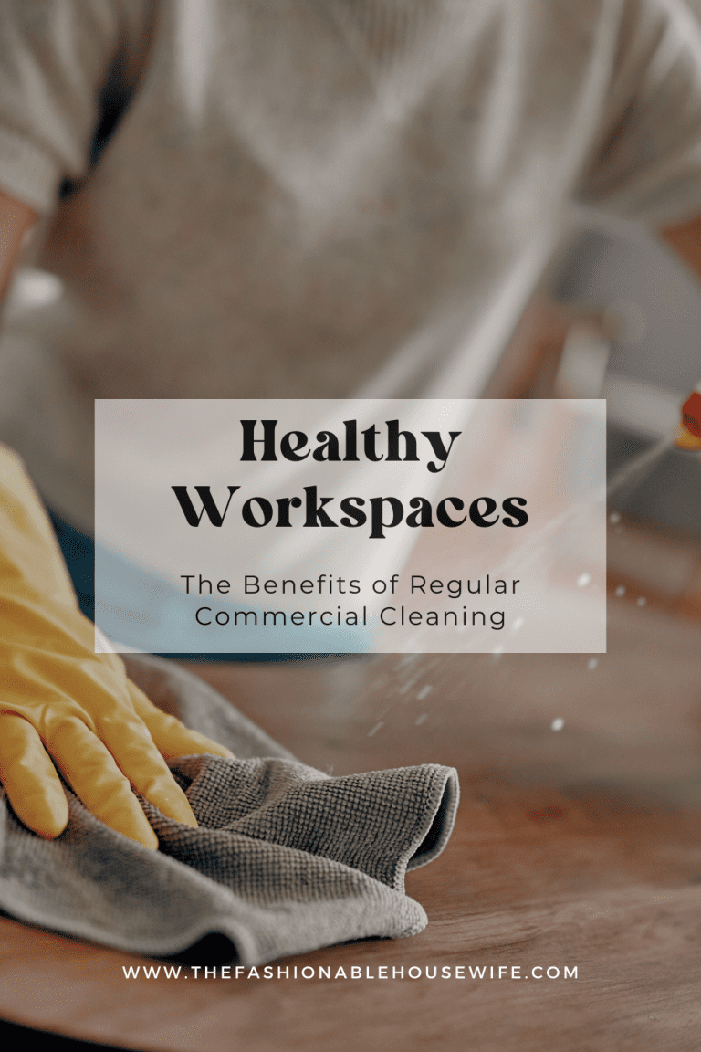 Healthy Workspaces: The Benefits of Regular Commercial Cleaning