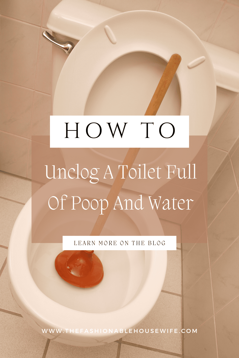 How To Unclog A Toilet Full Of Poop And Water