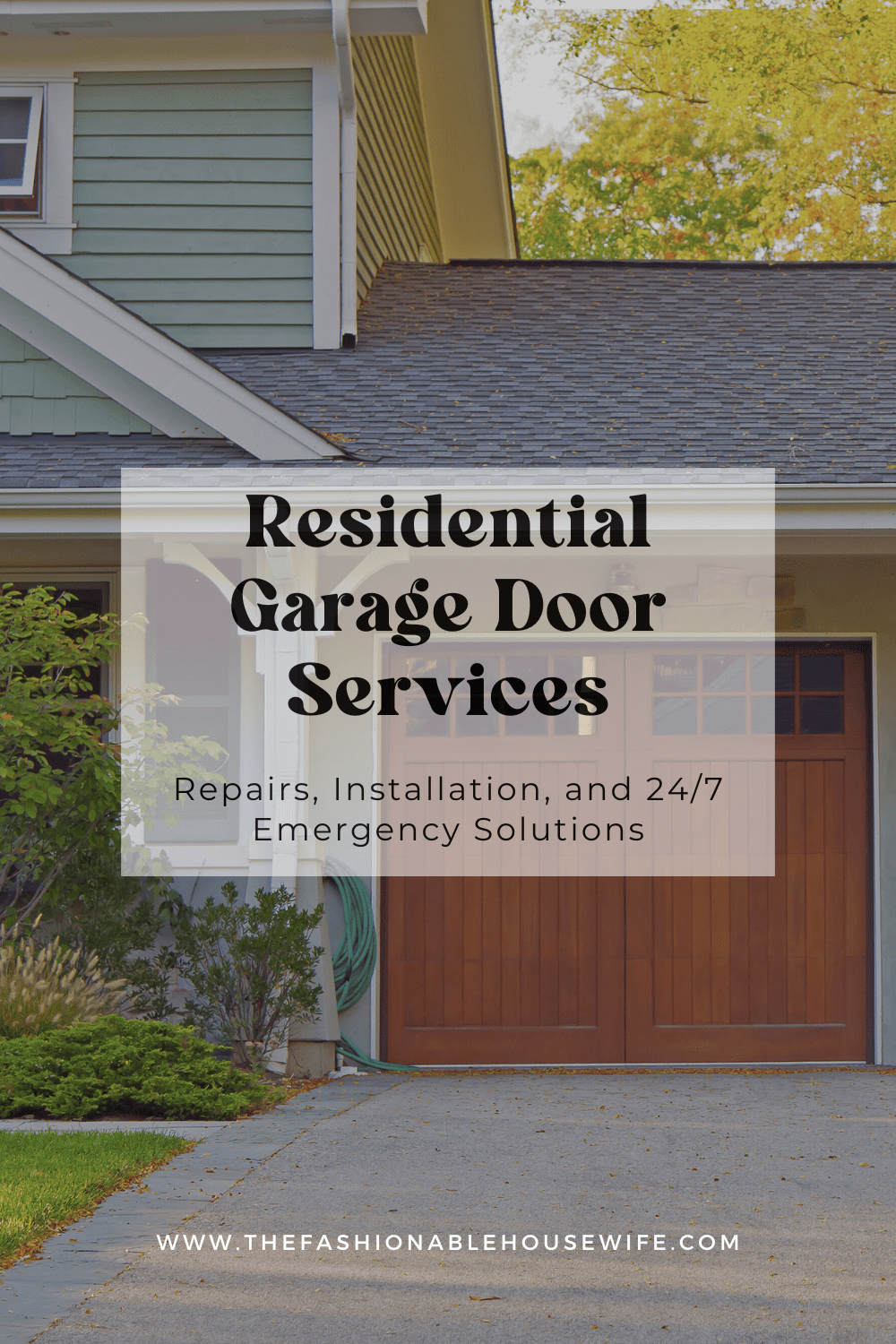 Residential Garage Door Services: Repairs, Installation, and 24/7 Emergency Solutions