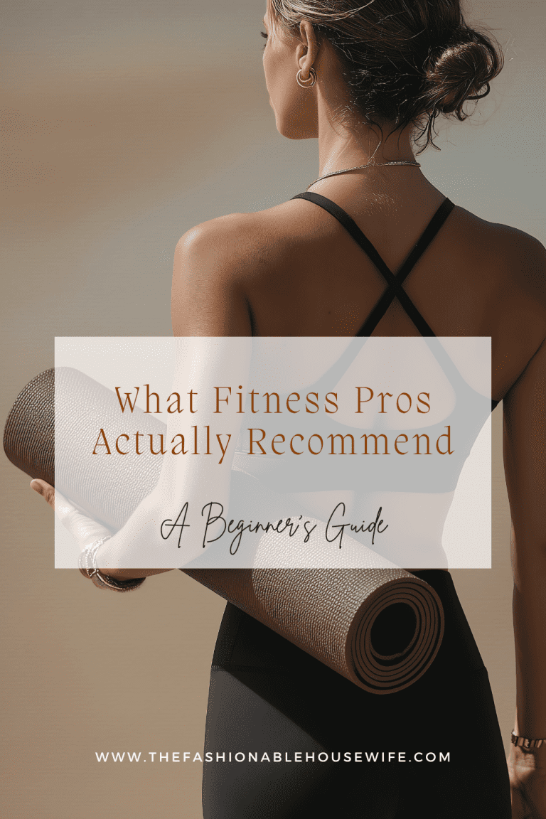 What Fitness Pros Actually Recommend