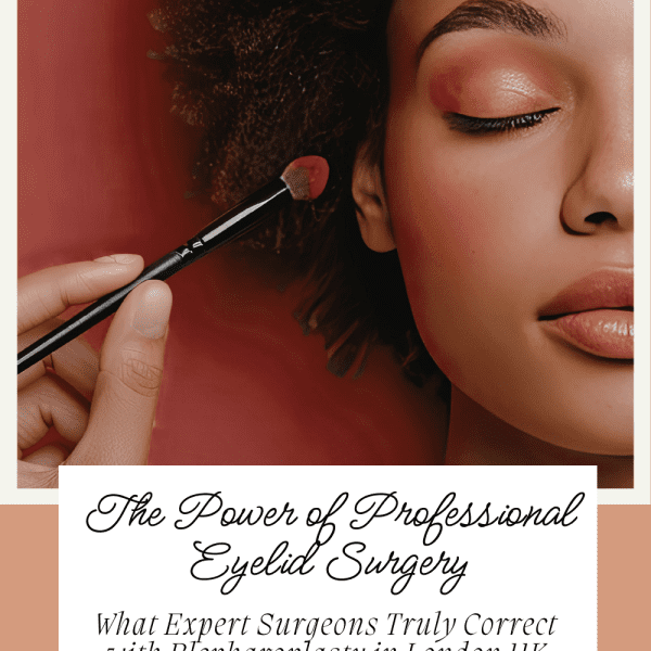 The Power of Professional Eyelid Surgery: What Expert Surgeons Truly Correct with Blepharoplasty in London UK