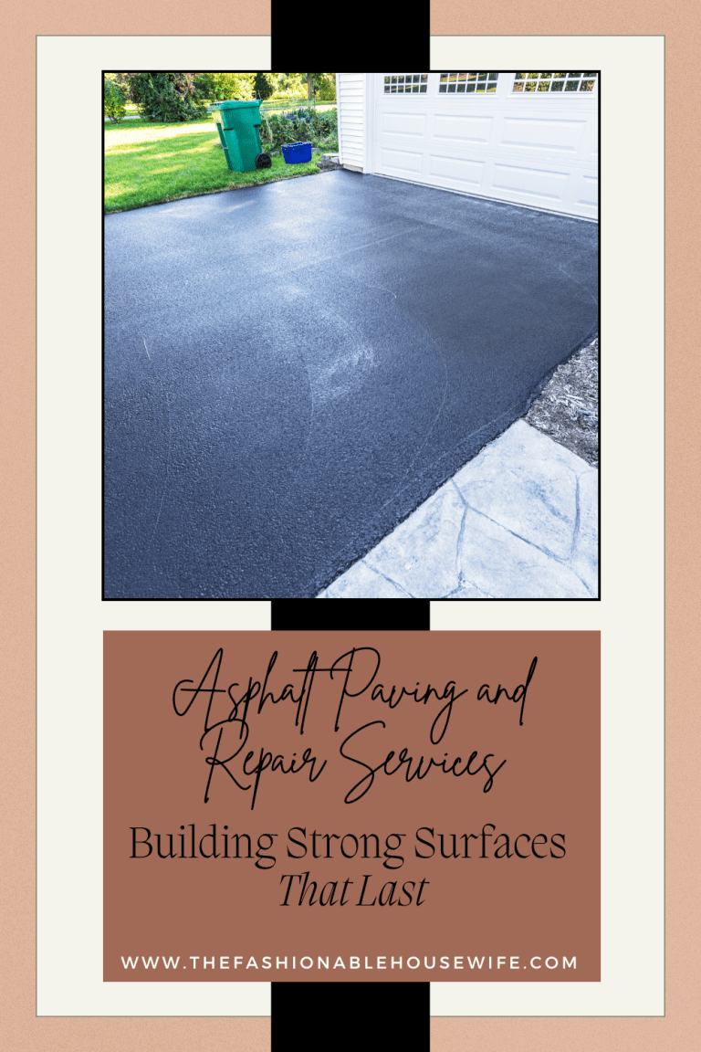 Asphalt Paving and Repair Services: Building Strong Surfaces That Last