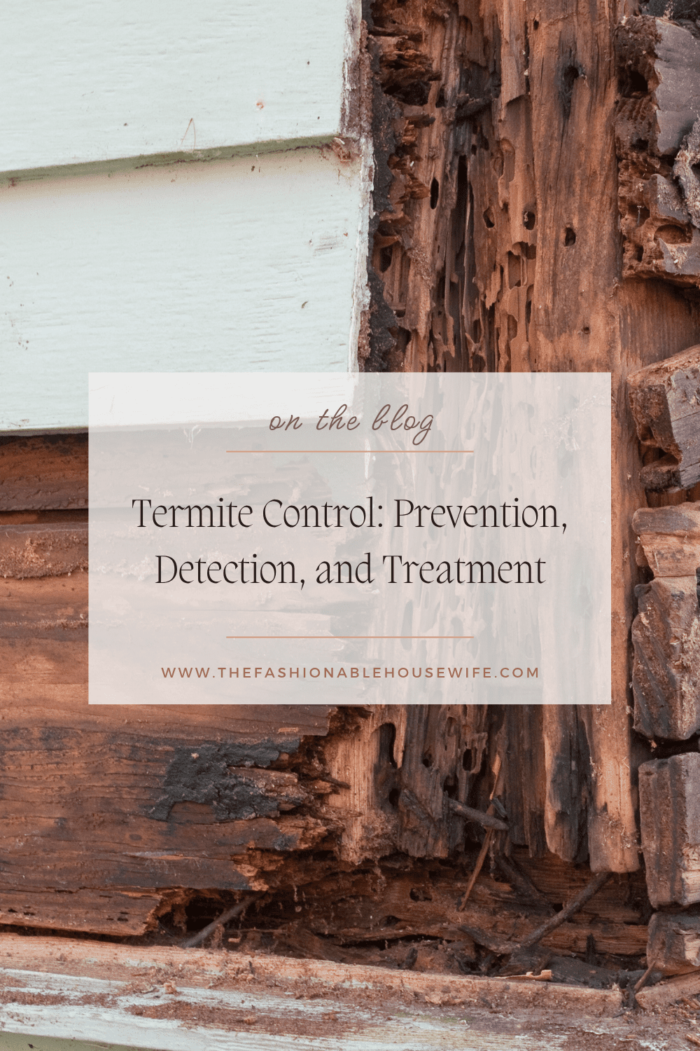 Termite Control: Prevention, Detection, and Treatment