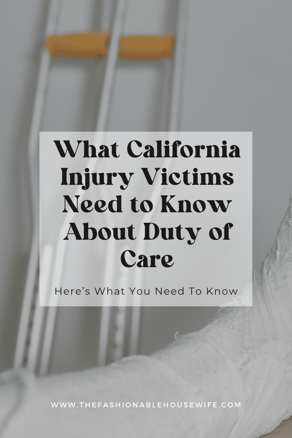 What California Injury Victims Need to Know About Duty of Care
