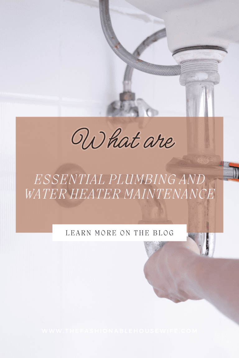 Essential Plumbing and Water Heater Maintenance