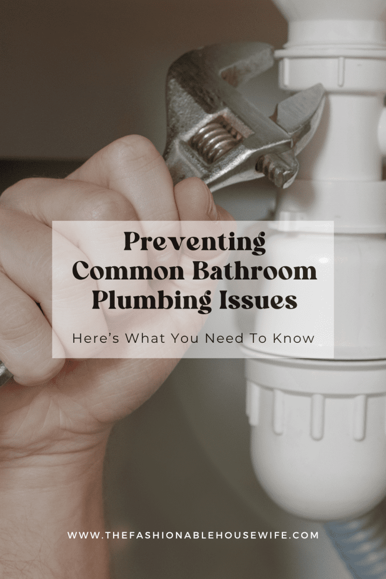 Preventing Common Bathroom Plumbing Issues