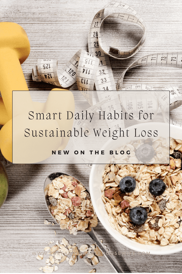 Smart Daily Habits for Sustainable Weight Loss