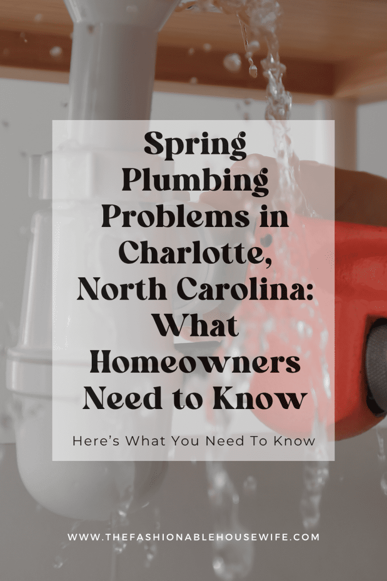 Spring Plumbing Problems in Charlotte, North Carolina: What Homeowners Need to Know