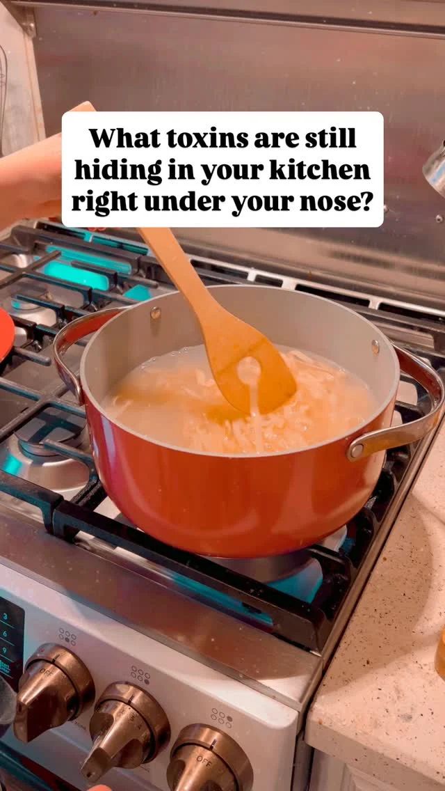 What toxins are hiding in your kitchen right under your nose? 😳

You’ve cleaned up your food, your water, even your cleaning supplies—but those crusty old muffin tins your mom gave you? That super cute Teflon pan that’s now scratched to pieces? The plastic spatulas you’ve had since college? Yeah… time to let it go 🎵

Upgrade your kitchen with non-toxic, ceramic-coated, non-stick cookware from @caraway_home. It looks good and it’s good for you. 💅 Your future self (and your sautéed veggies) will thank you.

Cook smarter, not scarier. 💁‍♀️

➡️ Comment “COOK” for our special discount code — also linked in our bio and saved in our Caraway highlight ✨

#FriendsofCaraway #nontoxicliving #kitchenupgrade #healthylifestyle #cookwaregoals #ditchthetoxins #carawayhome #cleanliving #sustainablekitchen #kitchenmakeover #homecooking
