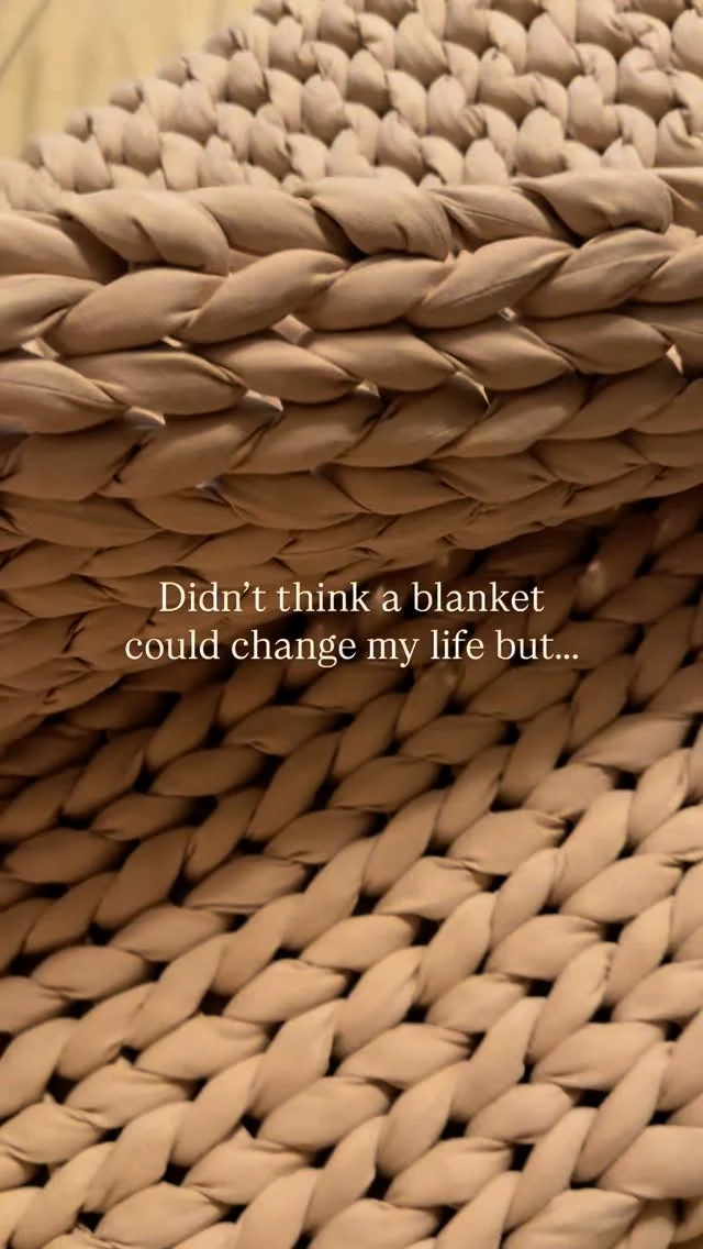 I didn’t think a blanket could change my life but… it did. 

I’m so glad I decided to give @mybearaby a try. It’s not just another weighted blanket. It’s a lifestyle. The moment I unrolled it, I knew this blanket was different. 

Not only is it 100% organic cotton, it is award winning and has proven positive results. 85% of people reported better sleep after using the Bearaby weighted blanket and I can confirm this is true. 

From the first night with it, I immediately noticed that I fall asleep much faster - no more staring at the ceiling wondering when I’m going to fall asleep. I also noticed I sleep much more deeply and don’t wake up nearly as often which really surprised me. 

Not only that, I feel HAPPY when I wake up instead of that sinking dread feeling I normally have 🥴 Who knew a blanket could fix so many things?!

If you’re a stressed out, anxious mom like myself, do yourself a favor and get this blanket. Will it fix all your problems? No. It won’t do the dishes or fold your laundry. But it will help you sleep better and that will help everything else in life feel a lot lighter. ☺️

Comment “blanket” for the link! 
.
.
.
#bearaby #weightedblanket #selfcare #selfcareeveryday #cozyathome #cozyvibesonly #cozydays #slowliving #mybearaby #naptime
